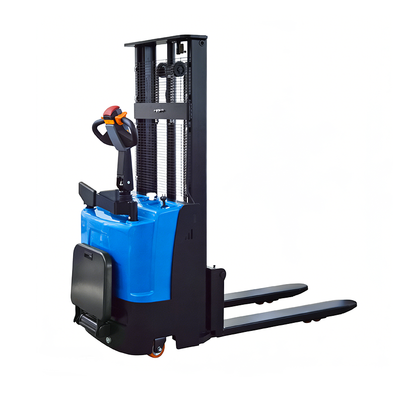 Fabrika için 1500kg Elektrikli Stand-on İstifleyici