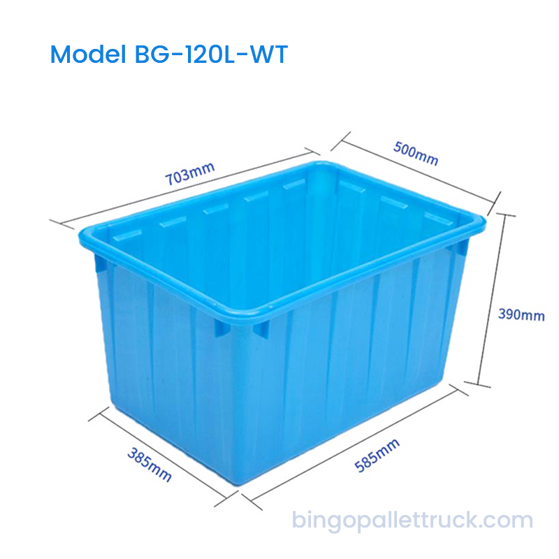 Su ve Yiyecek Depolama için 120L Toplu Tedarik HDPE Tankı