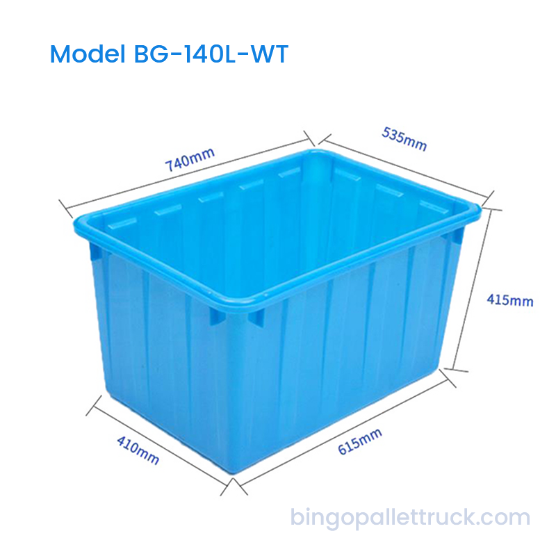 Perakende ve Toptan Toplu Sıvı Dağıtımı için 140L HDPE Tankı