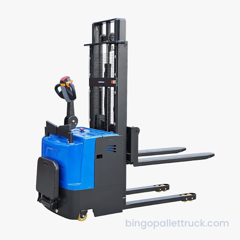 2000kg Pille Çalışan EPS Elektrikli Ayaklı İstifleyici