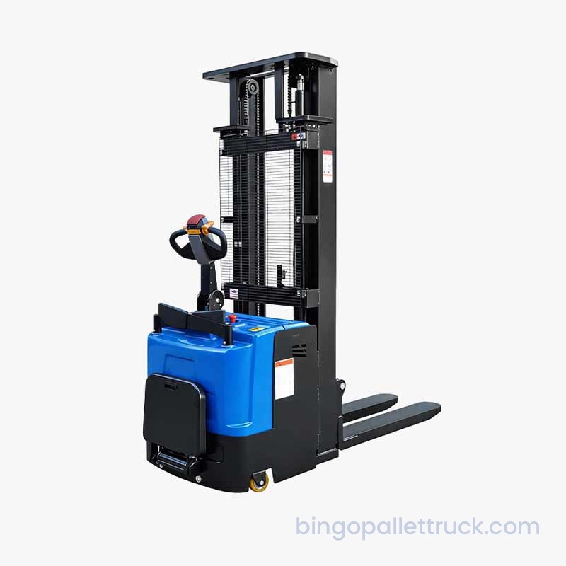 Lojistik için 3000kg Ağır Hizmet EPS Elektrikli Stand-on İstifleyici